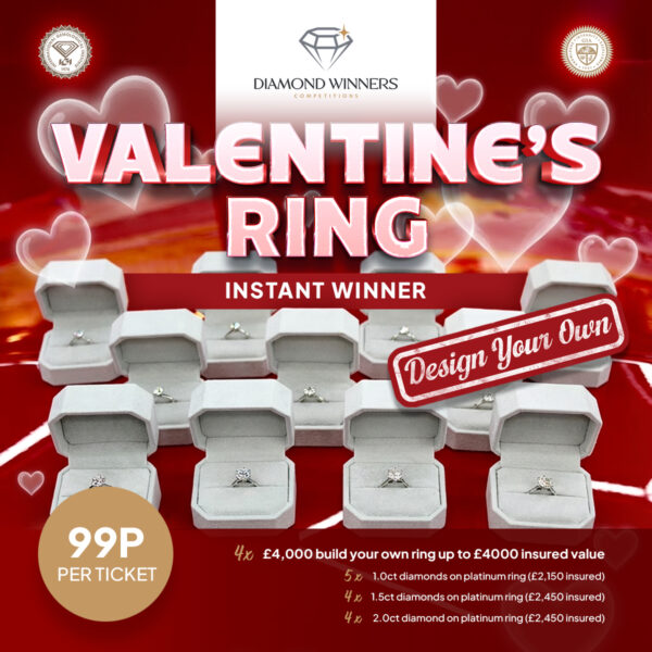VALENTINES RINGS £50,000+ INSTANT WIN