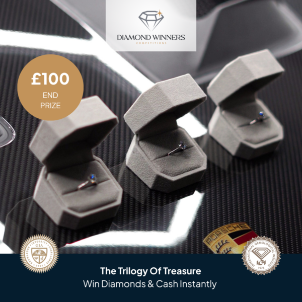 The Trilogy Of Treasure - Win Diamond Rings INSTANT WIN!