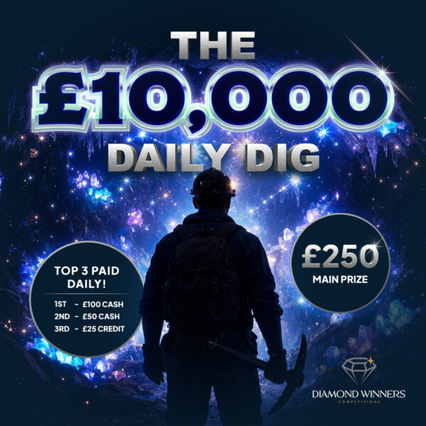 The £10,000 Daily Dig Leaderboard! Top 3 Paid Daily!