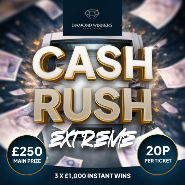 CASH RUSH EXTREME! Win £1000 for 20p!