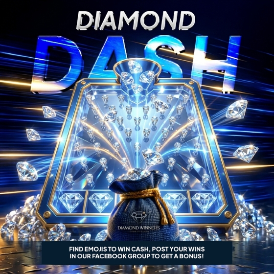 Diamond Dash - Facebook Group Bonus Credits!