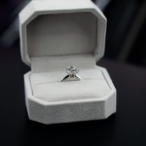 1.50 Platinum Diamond Ring D/VVS2