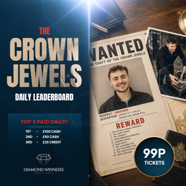 The NEW £10k Crown Jewels Leaderboard! Top 3 Paid Daily!