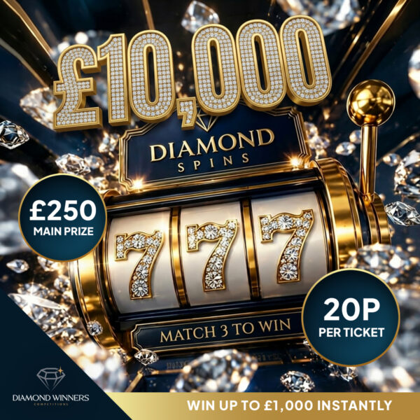 £10,000 Diamond Spins!