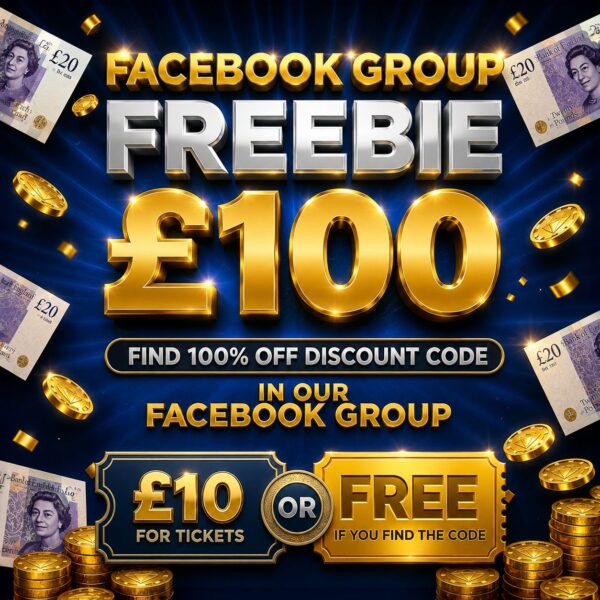 £100 Cash! Facebook VIP Group Exclusive.