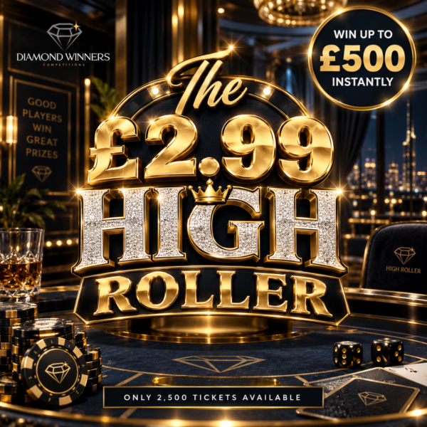 £2.99 HIGH ROLLER - Low Odds!