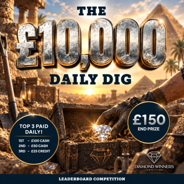 The £10,000 Daily Dig! Top 3 Paid Daily!