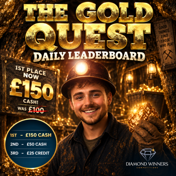 The Gold Quest! Top 3 Paid Daily!