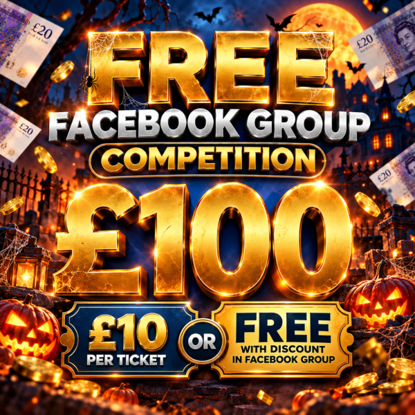 £100 FOR FREE! Facebook Group VIP Exclusive.